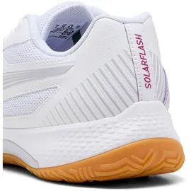 Puma Solarflash III W+ Indoor Herren puma white/lilac crush/berry 42,5