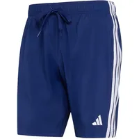 adidas 3-Stripes Badeshorts Dark Blue/White M