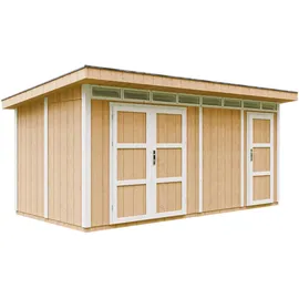 TIMBELA Gartenhaus 2,79 x 5,30 m Harvest Honey
