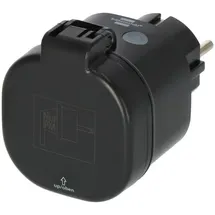 Brennenstuhl Smart-Home-Steckdose WA 3000 XS02 Schwarz 2 St.