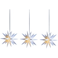 STERNTALER LED-Lichterkette Mini-Sterne außen 3-fl. weiß