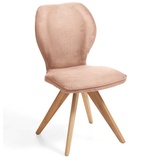 Niehoff Sitzmöbel Colorado Trend-Line Design-Stuhl Gestell Wildeiche - Polyester Nirvana beige