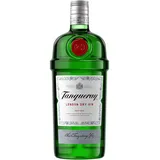 Tanqueray London Dry Gin, aromatischer Gin, 4-fach destilliert auf englischem Boden, 43,1% vol, 1000ml Einzelflasche