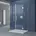90x90x195cm inkl beidseitiger Easy-Clean-Beschichtung