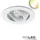 Fiai IsoLED Slim68 6W rund weiß Aluminium