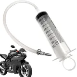 Bvizyelck 100ml Ölabsaugpumpe Ölfasspumpe Absaugpumpe Mit Schlauch & Verlängerungen Für Bremsflüssigkeit, Kühlflüssigkeit, Ölabsaugpistole,Handpumpe Flüssigkeitsabsauger Und Füllpumpe Für Getriebeöl