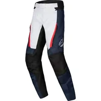 Alpinestars ST-1, Textilhose wasserdicht - Dunkelblau/Schwarz/Hellgrau/Rot - XXL