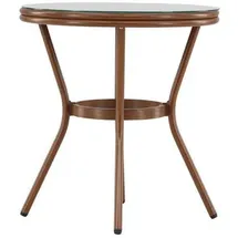 VCM ebuy24 Cafetisch Ø70 Braun