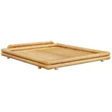 vidaXL Bambusbett 180x200 cm