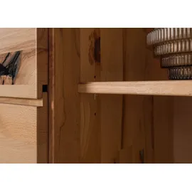 MASSIVMOEBEL24.DE Sideboard 210 x 85 x 45 cm Schwarz