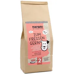 Bio-Basisfutter "Zum Fressen Gern" für Hunde mit Hirse... 1000 g
