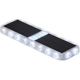 HEISSNER Solar Akku LED Pool-Licht mit Magnethalterung  weiß