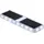 HEISSNER Solar Akku LED Pool-Licht mit Magnethalterung  weiß