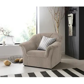 DOMO collection Sessel Pegnitz Polyester 105 x 82 x 82 cm Braun