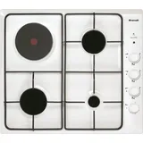 Brandt BPE6411WM, Schwarz, Weiß, Integriert, Kombi, Edelstahl, 4 Zone(n), 3 Zone(n) - Schwarz/Weiß
