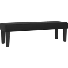vidaXL Boxspringbett 140 x 200 cm Schwarz