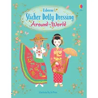 Usborne Verlag Sticker Dolly Dressing Around the World