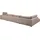 Musterring Wohnlandschaft U-Form 3-Sitzer Grau