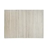 THEKO Royal Berber Uni Wollteppich 60 x 90 cm beige