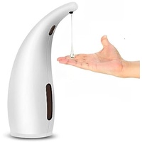 Automatischer Seifenspender 300ml Seifenspender Automatisch No Touch Elektrischer Seifenspender mit Sensor Infrarot für Badezimmer, Küchen, Hotel, Restaurant,öffentlicher (Weiß)