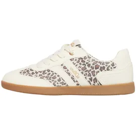 s.Oliver Multicolor-Sneaker in Leder-Optik Beige 36