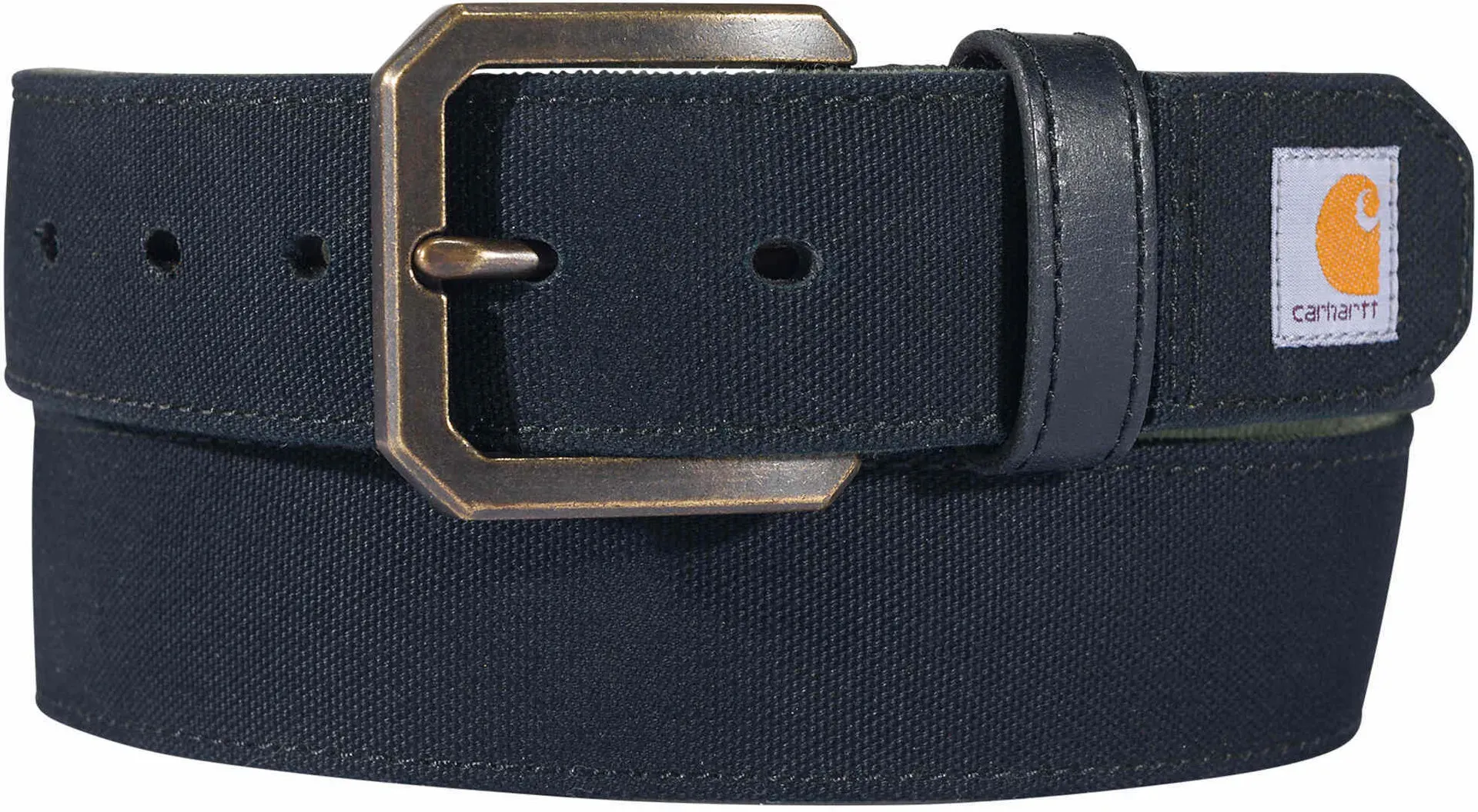 Carhartt Canvas Duck Ceintuur, zwart, 34 Voorman