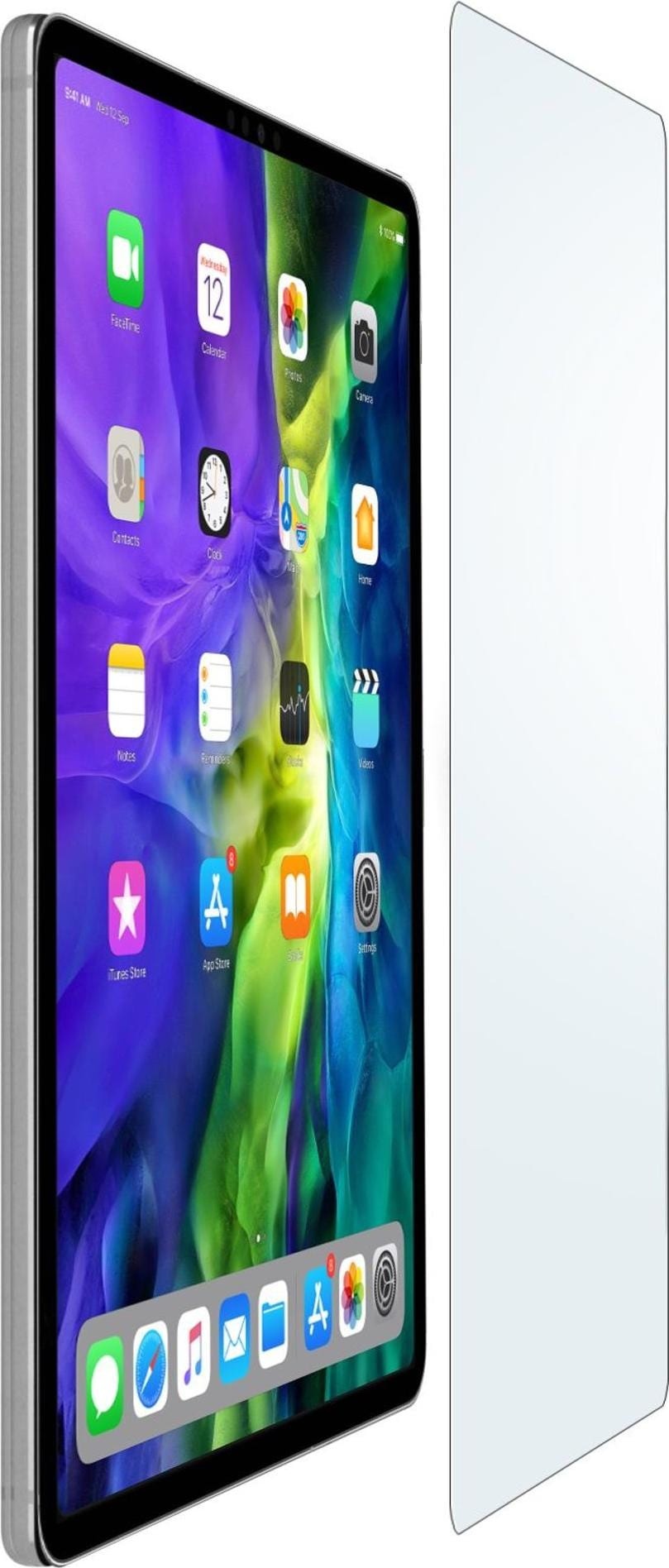 Cellularline Impact Glass (1 Stück, IPad Air 10.9, iPad Pro 11 2018 (1. Gen), iPad Pro 11 2020 (2. Gen), iPad Pro 11 2021 (3. Gen)), Tablet Schutzfolie