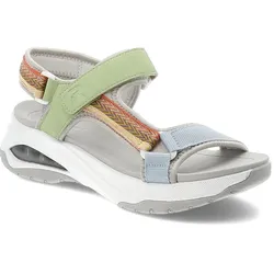 Bunte Sandalen Rieker Sportliche Damenschuhe, 38