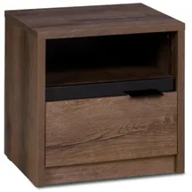 konsimo® Nachtschrank Mero 0 x 0 x 0 cm Braun