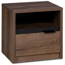 konsimo® Nachtschrank Mero 0 x 0 x 0 cm Braun