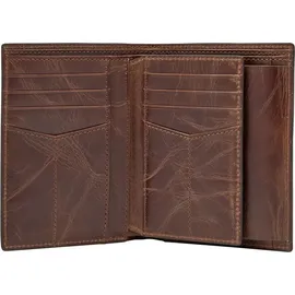 Fossil Derrick International Combi Geldbörse braun
