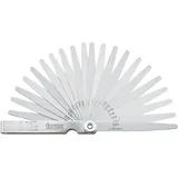 FORUM Präzisions-Fühlerlehre 21 Blatt 0,05-2,0 mm Stahl