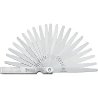 FORUM Präzisions-Fühlerlehre 21 Blatt 0,05-2,0 mm Stahl