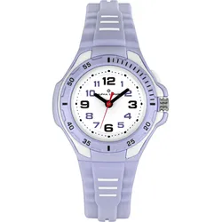 Quarzuhr ALPHA SAPHIR, lila, Armbanduhren, Kinder, Armbanduhr, Kinderuhr, analog, Beleuchtung, ideal auch als Geschenk