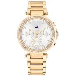 Tommy Hilfiger 1782703 Damenuhr Emily Multifunktion Goldfarben