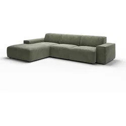 DAHEIM Ecksofa Halifax Cord Turtle