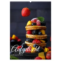 Calvendo Aufgetischt (Wandkalender 2026 DIN A2 hoch), CALVENDO Monatskalender: