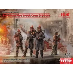 ICM 35622 1:35 American Fire Truck Crew (1910s) (100% new molds)