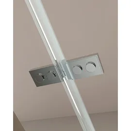 Bernstein Eckdusche Bernstein Ex809 mit Drehtür Nano Esg-sicherheitsglas 80x80x195cm