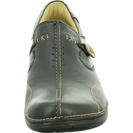 CLARKS Damen Un Loop Mokassin, Black Leather, 39.5 EU