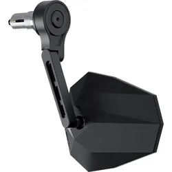 HIGHSIDER STEALTH-X5 EVO SHORT Lenkerendenspiegel, schwarz