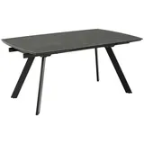 Actona Esstisch Blackburn Tisch, Esszimmertisch,«, Platte in Keramik Marmoroptik rechteckig Flachrohr 97x75x160 cm ausziehbar Esszimmer, Esstische, Esstische ausziehbar