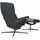 Stressless Stressless® »Mayfair« Set, Relaxsessel mit Hocker, mit Hocker, mit Cross Base, Größe S, M & L, Holzakzent Wenge blau