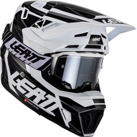 Leatt Leatt, Motorradhelm, Helmet Kit Moto 7.5 S23, Crosshelm - Weiß/Schwarz - XS