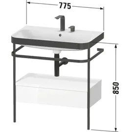 Duravit Happy D.2 Plus Möbelwaschtisch 77,5 x 49 cm