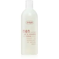 Ziaja Men Shampoo & Duschgel 2 in 1 Red Cedar 400 ml