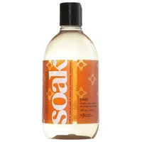Soak Nachhaltiges Waschmittel - Biologisch abbaubar - Ohne Ausspülen Spezialwaschmittel (Flüssig Vollwaschmittel biologisch abbaubar) orange 375 ml