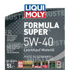 LIQUI MOLY Formula Super 3870 5W-40 5 l