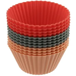 Dr. Oetker 12er Set Muffinförmchen Cupcake Backform Silikonform Kuchenform