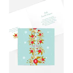 Einladungen Weihnachtskarten selbst gestalten mit Spruch und Fotos im Onlinedesigner bei Meine-Kartenmanufaktur.de